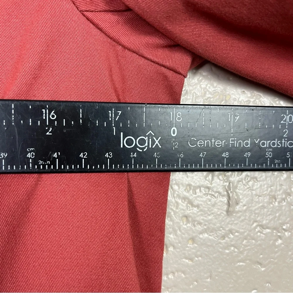 Ann Taylor Loft Moto Jacket - Rust‎ long sleeve full zip size M